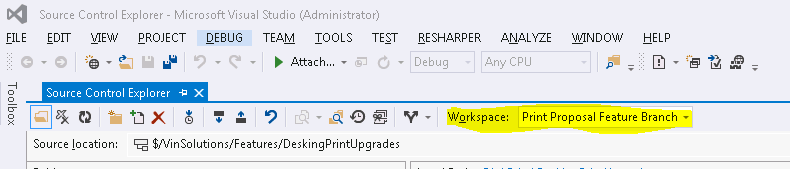TFS Workspaces