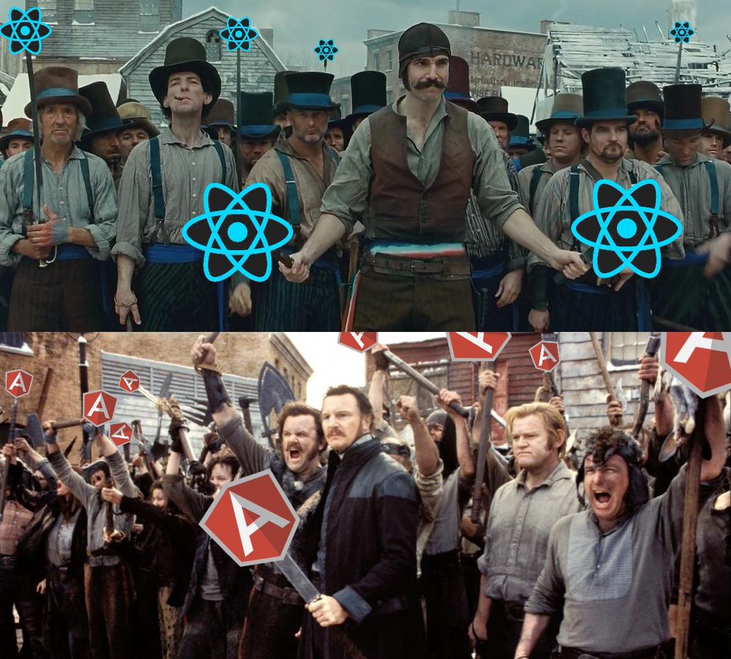 Angular 2 versus React